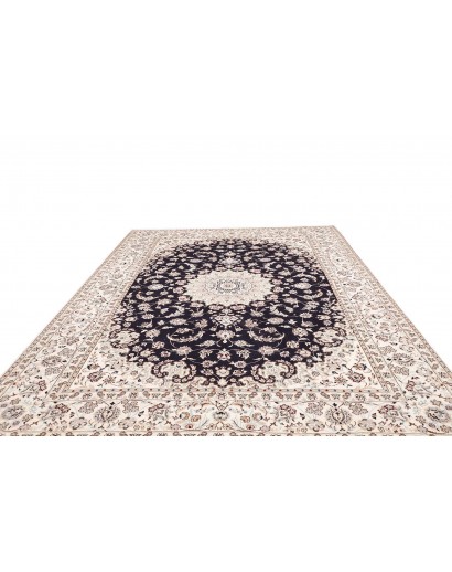 Tappeto Nain 9La Persia bianco grigio 255x365