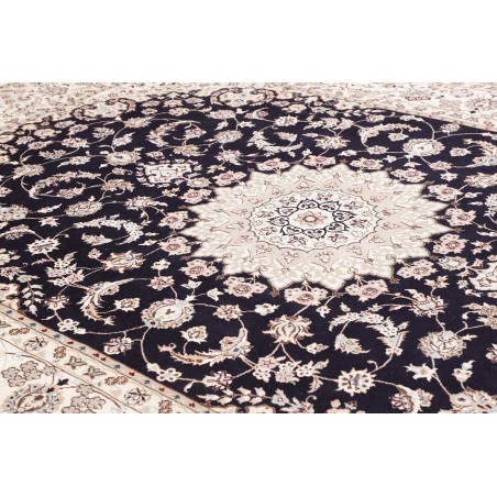 Tappeto Nain 9La Persia bianco grigio 255x365