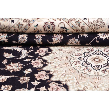 Tappeto Nain 9La Persia bianco grigio 255x365