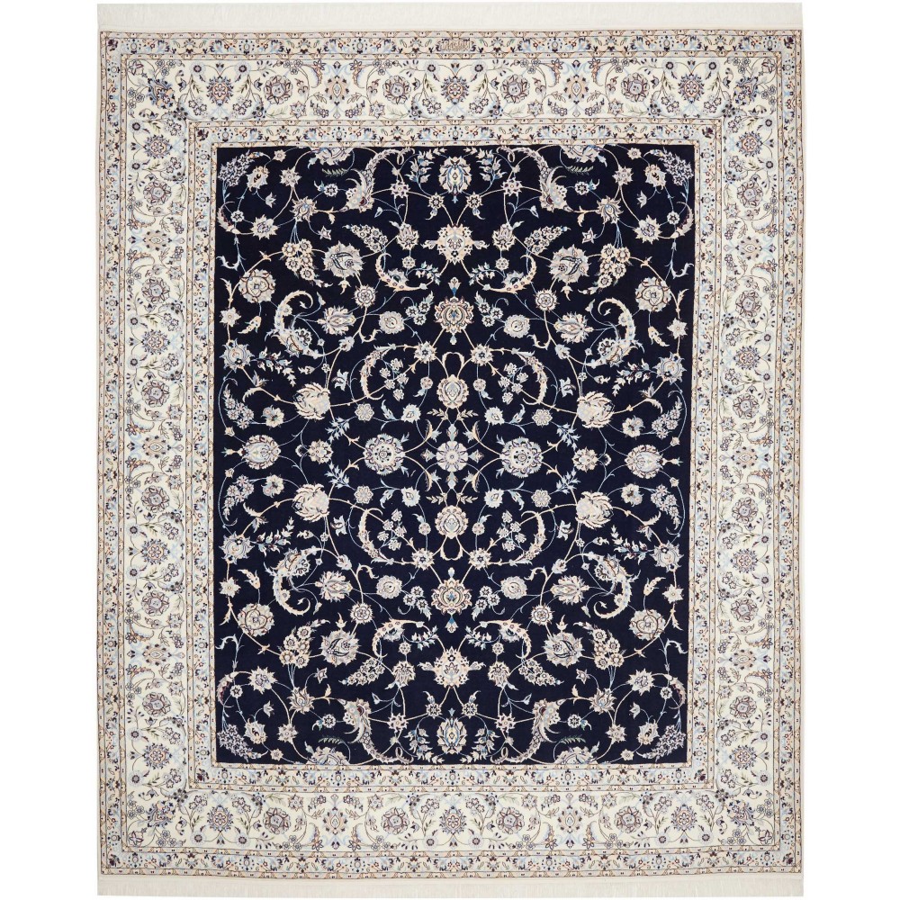Tappeto Nain 6La Persia blu 256x309