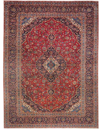 Tappeto Ardakan Persia marrone giallo 300x405