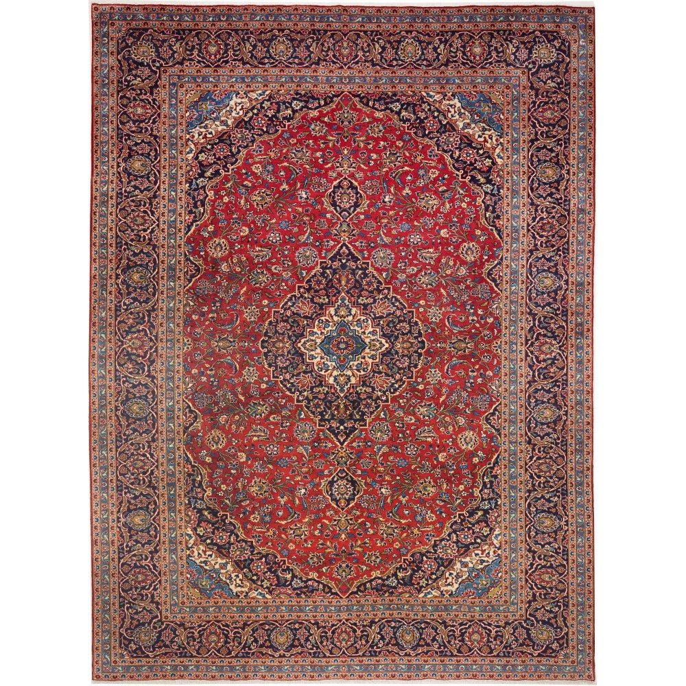 Tappeto Ardakan Persia marrone giallo 300x405