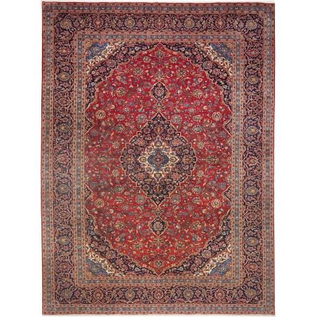 Tappeto Ardakan Persia marrone giallo 300x405