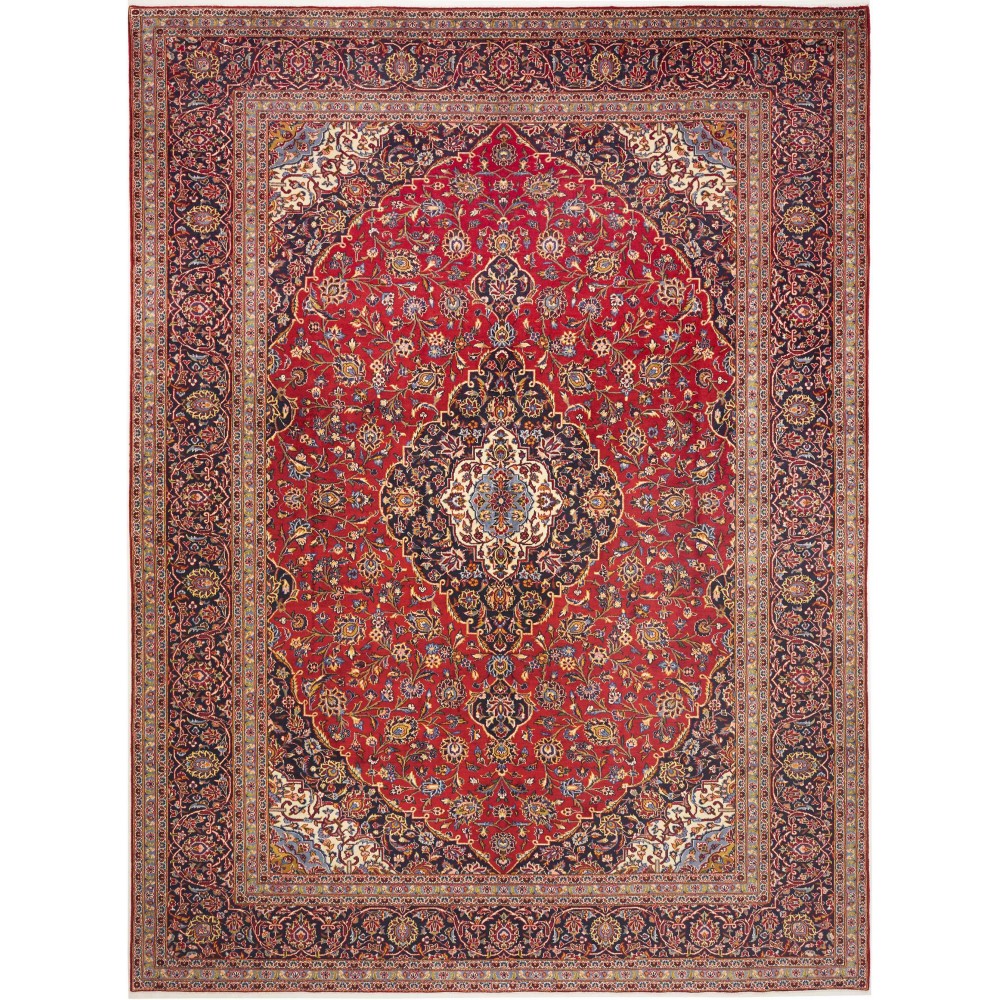 Tappeto Ardakan Persia marrone giallo 293x400