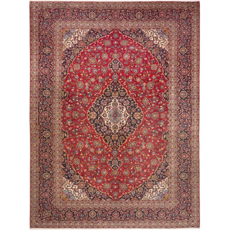 Tappeto Ardakan Persia marrone giallo 293x400