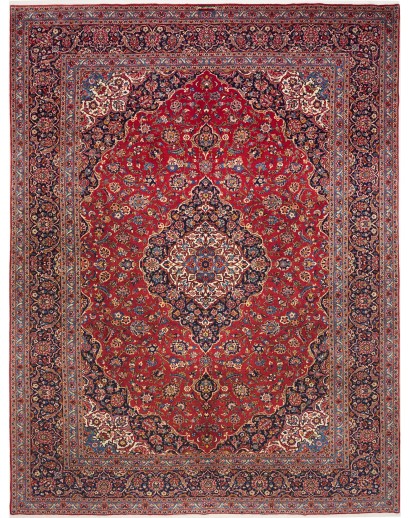 Tappeto Ardakan Persia marrone giallo 310x408