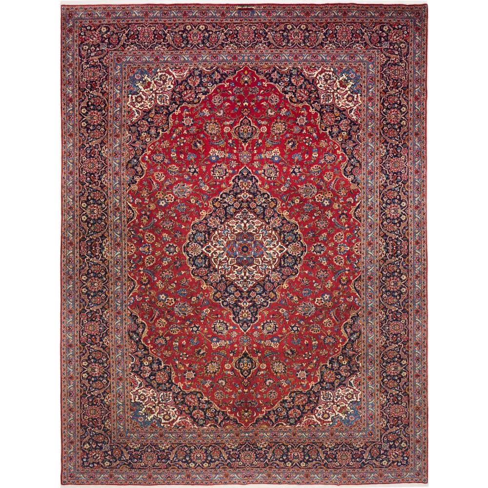 Tappeto Ardakan Persia marrone giallo 310x408