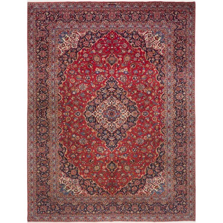 Tappeto Ardakan Persia marrone giallo 310x408