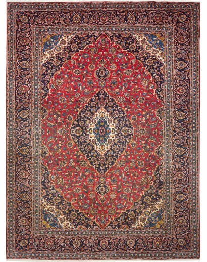 Tappeto Ardakan Persia marrone grigio 303x405