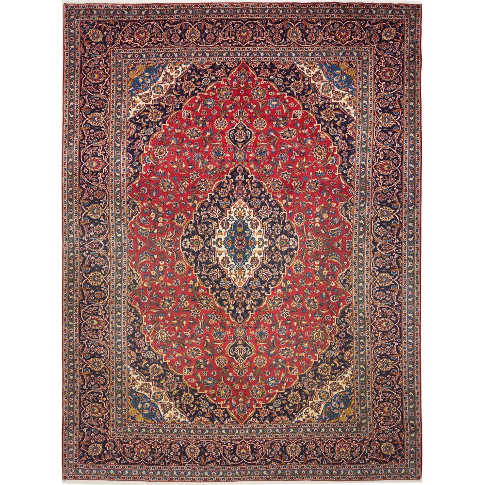 Tappeto Ardakan Persia marrone grigio 303x405