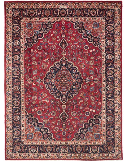 Tappeto Mashad Persia marrone grigio 247x333
