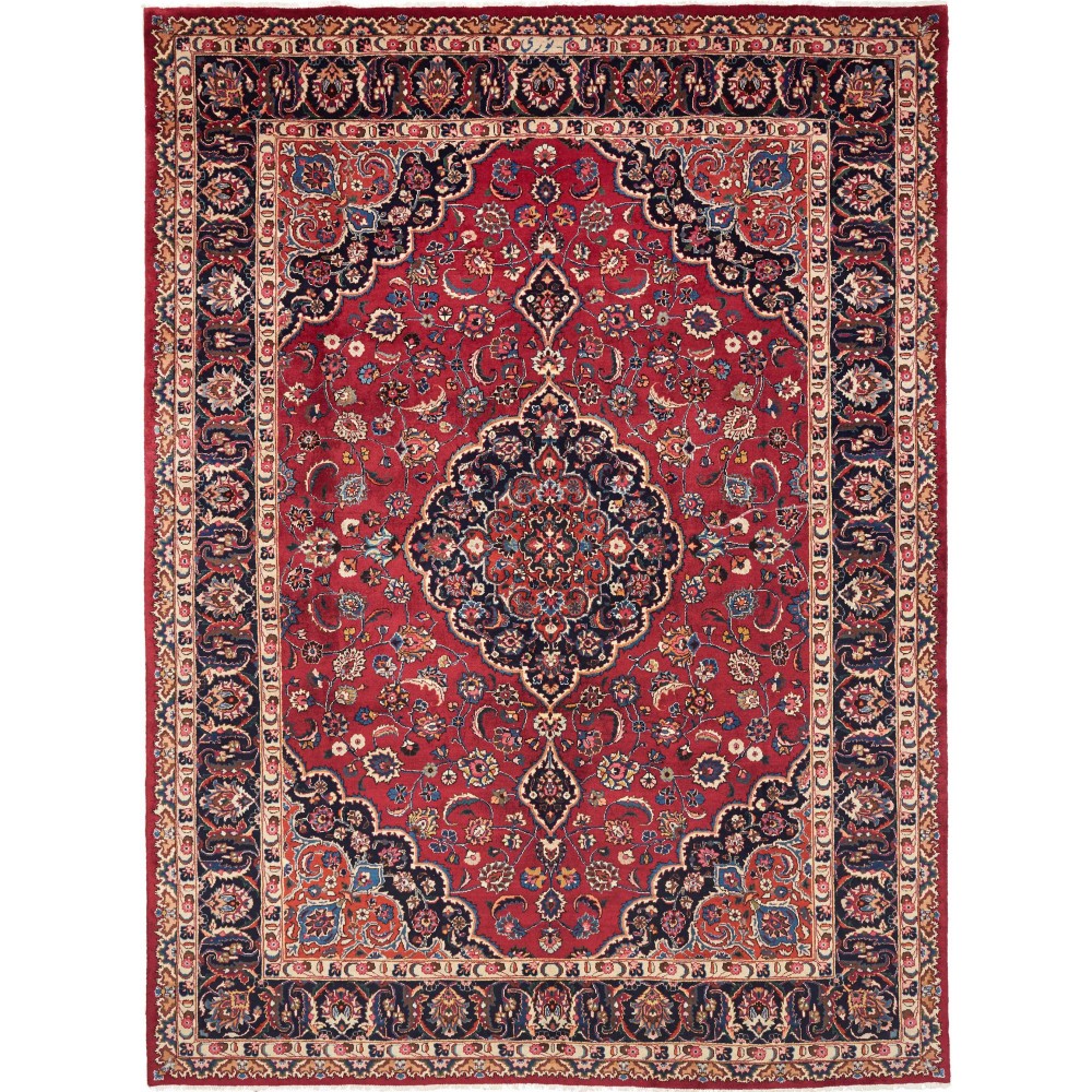 Tappeto Mashad Persia marrone grigio 247x333