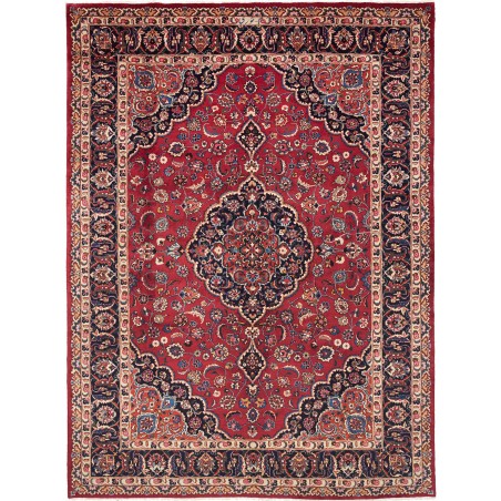Tappeto Mashad Persia marrone grigio 247x333