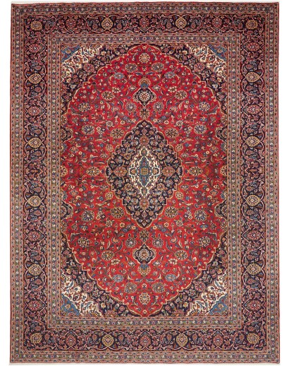 Tappeto Ardakan Persia marrone giallo 298x400
