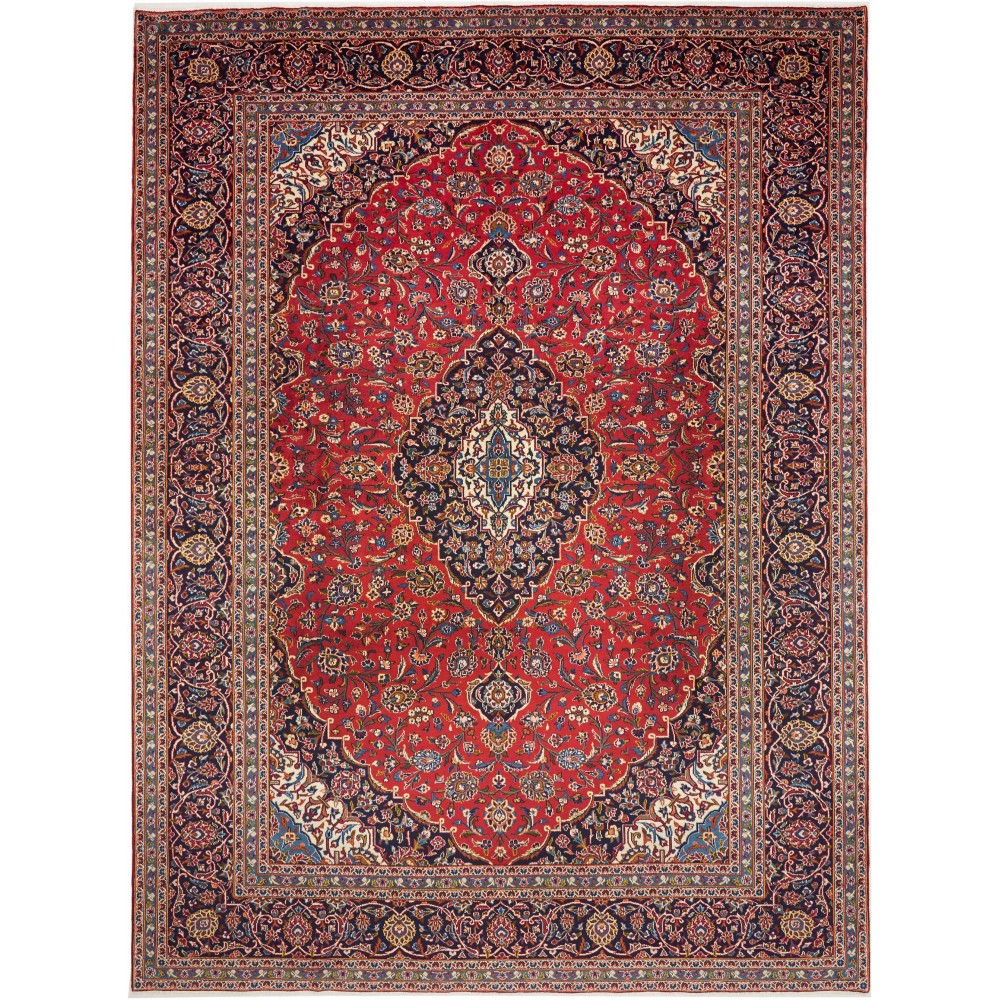Tappeto Ardakan Persia marrone giallo 298x400