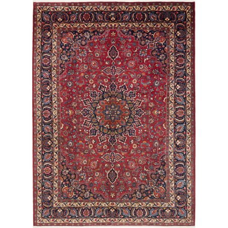 Tappeto Mashad Persia marrone giallo 248x345