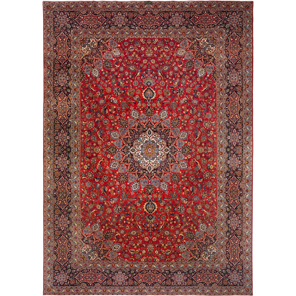 Tappeto Ardakan Persia marrone blu 288x410