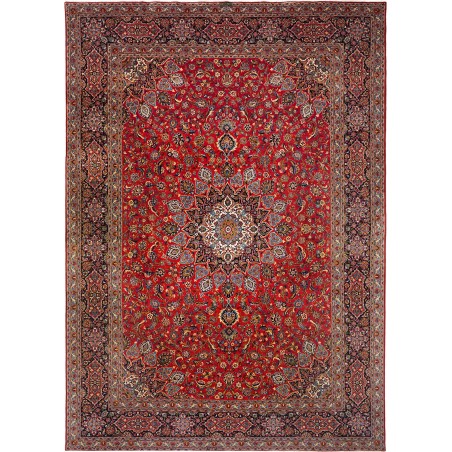 Tappeto Ardakan Persia marrone blu 288x410