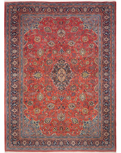 Tappeto Sarough Persia marrone grigio 302x403