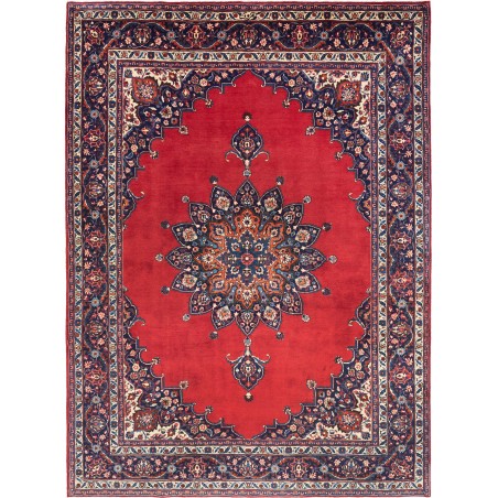 Tappeto Mashad Persia marrone giallo 250x337