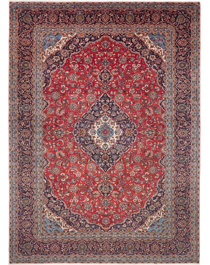 Tappeto Ardakan Persia azzurro bianco 295x406
