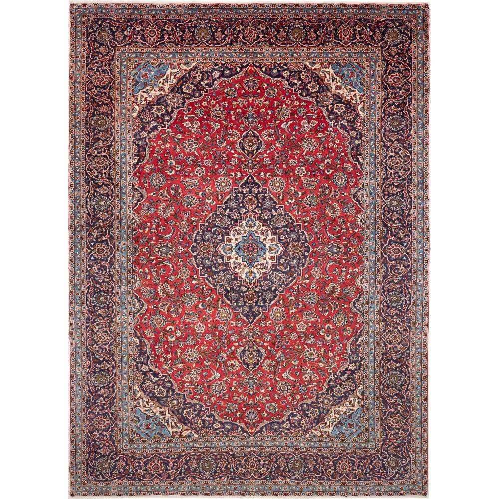 Tappeto Ardakan Persia azzurro bianco 295x406