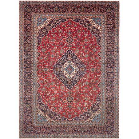 Tappeto Ardakan Persia azzurro bianco 295x406