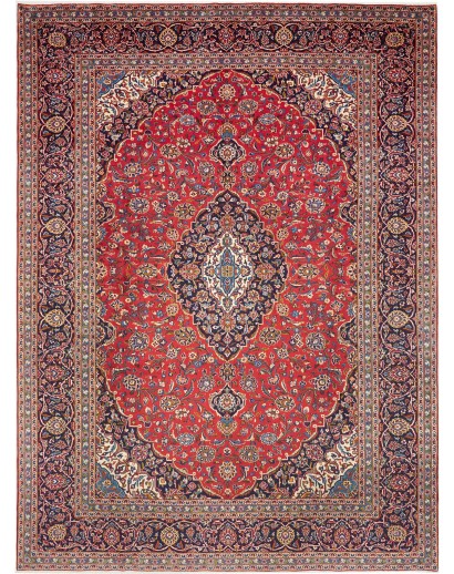 Tappeto Ardakan Persia marrone grigio 293x398