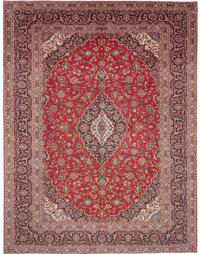 Tappeto Ardakan Persia marrone giallo 292x393