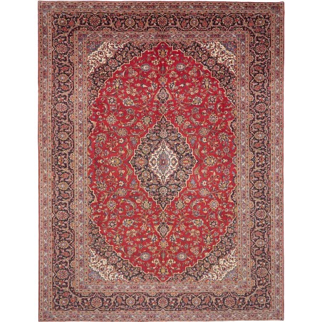 Tappeto Ardakan Persia marrone giallo 292x393