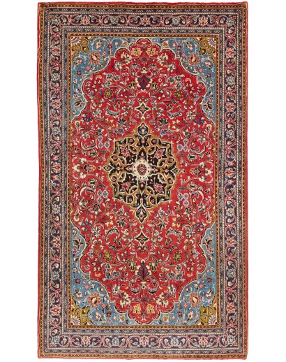Tappeto Sarough Persia marrone grigio 130x220