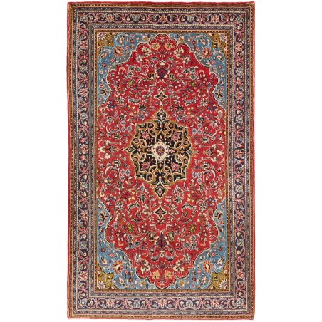 Tappeto Sarough Persia marrone grigio 130x220
