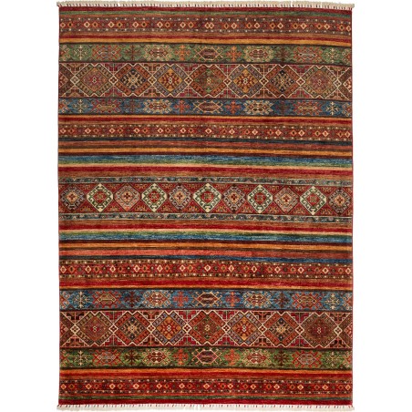Tappeto Samarkand Pakistan marrone arancione 178x246