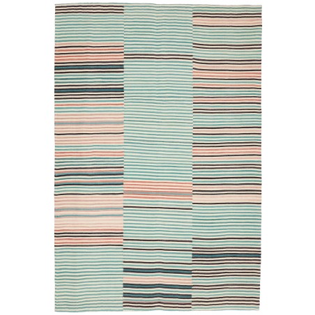 Tappeto Kilim Persia beige verde 165x249