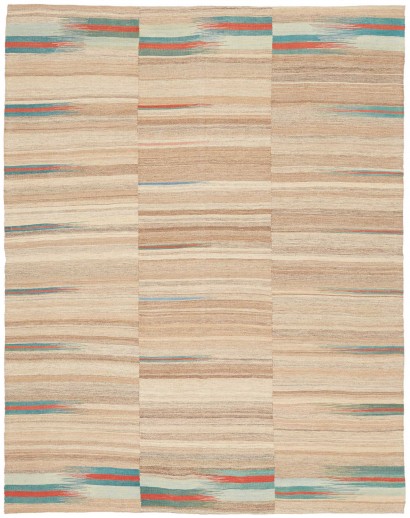 Tappeto Kilim Persia marrone grigio 166x210