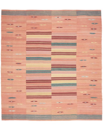 Tappeto Kilim Persia marrone 218x239