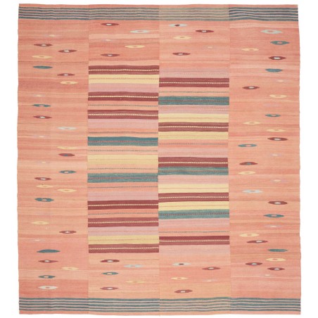 Tappeto Kilim Persia marrone 218x239