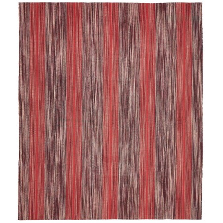 Tappeto Kilim Persia marrone arancione 257x304