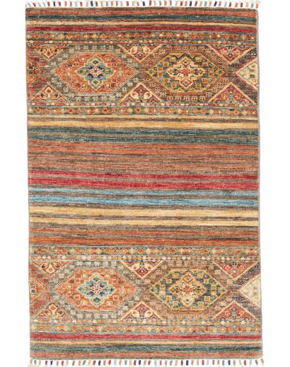 Tappeto Rubin Pakistan marrone bianco 79x120