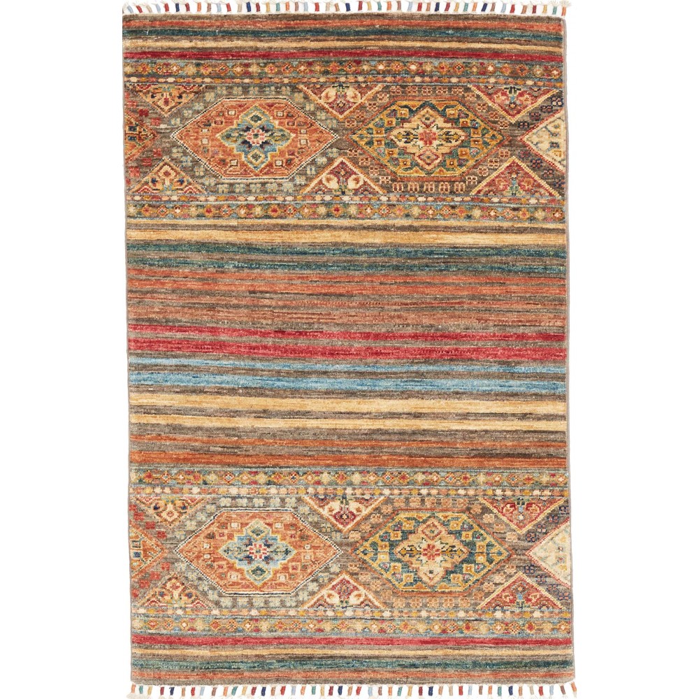 Tappeto Rubin Pakistan marrone bianco 79x120