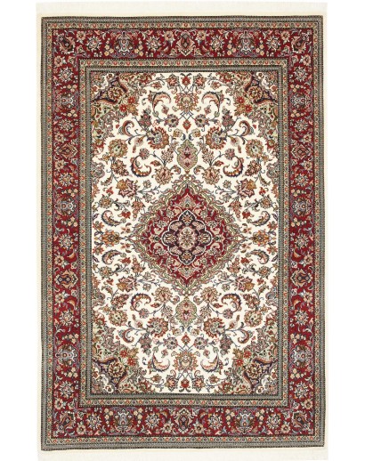 Tappeto Ilaam Persia bianco grigio 106x162