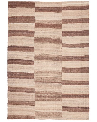 Tappeto Kilim Vintage Persia marrone verde 200x300