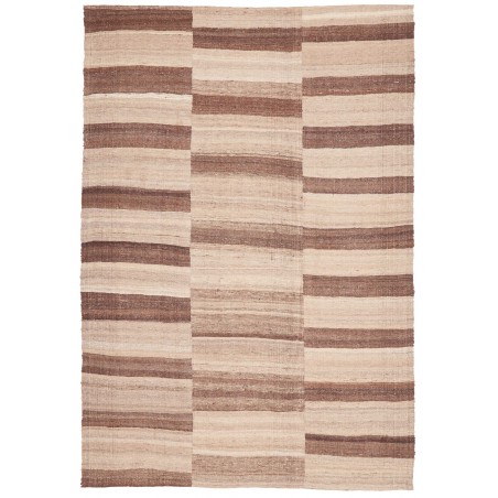 Tappeto Kilim Vintage Persia marrone verde 200x300