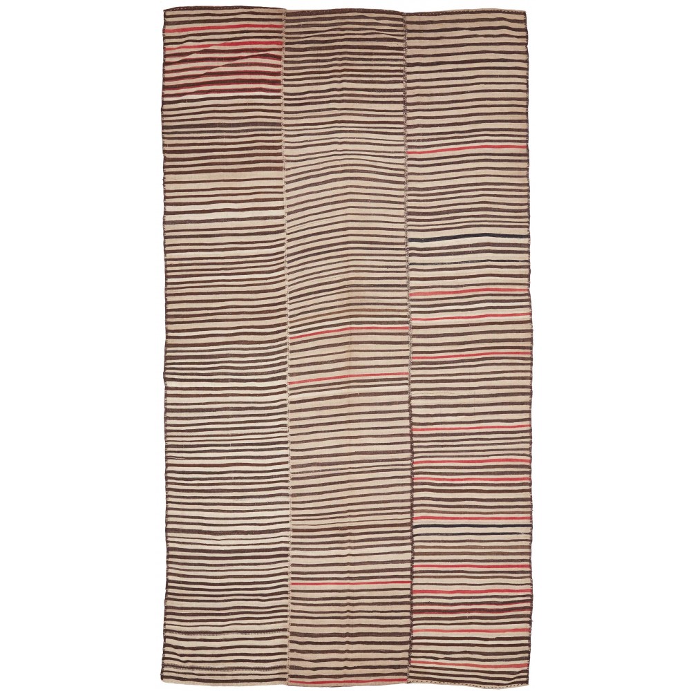 Tappeto Kilim Mazandaran Vintage Persia beige 207x390
