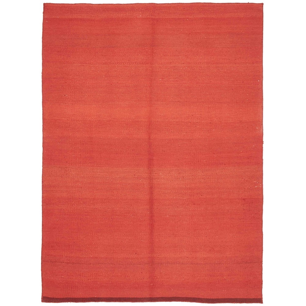 Tappeto Kilim Plain Persia rosso 151x205
