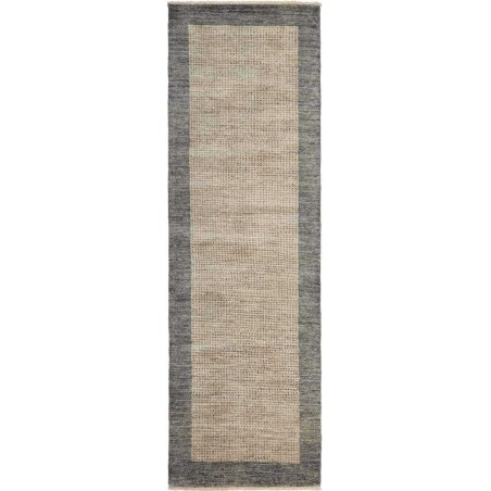 Tappeto Shayan Pakistan marrone grigio 79x299