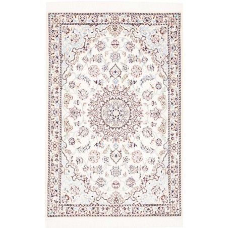 Tappeto Nain 9La Persia beige verde 81x125