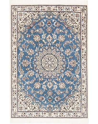 Tappeto Nain 9La Persia grigio azzurro 80x117
