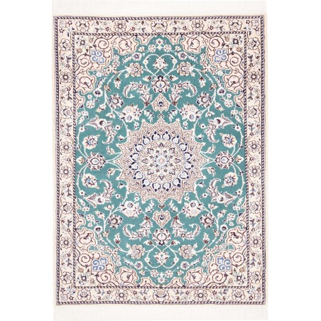 Tappeto Nain 9La Persia azzurro grigio 90x127