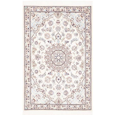 Tappeto Nain 9La Persia beige azzurro 80x124